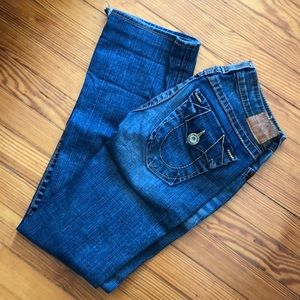 True Religion Becky Big T Jeans Bootcut Size: 27